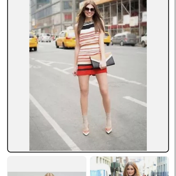 Chic Striped Sleeveless Romper - Picture 2 of 7